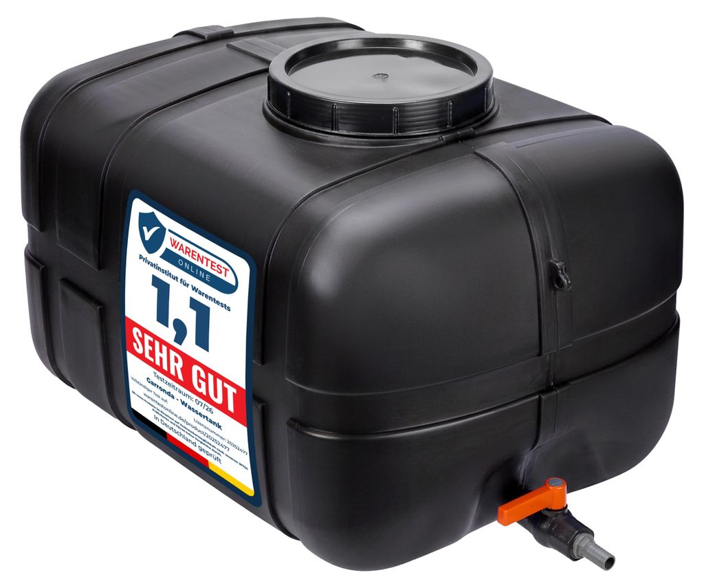 Réservoir d'eau Garronda, 150 litres, avec couvercle. Image du produit 