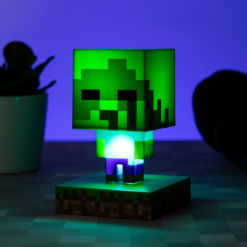 Zombie ikona lampy Minecraft Obrázok produktu 8
