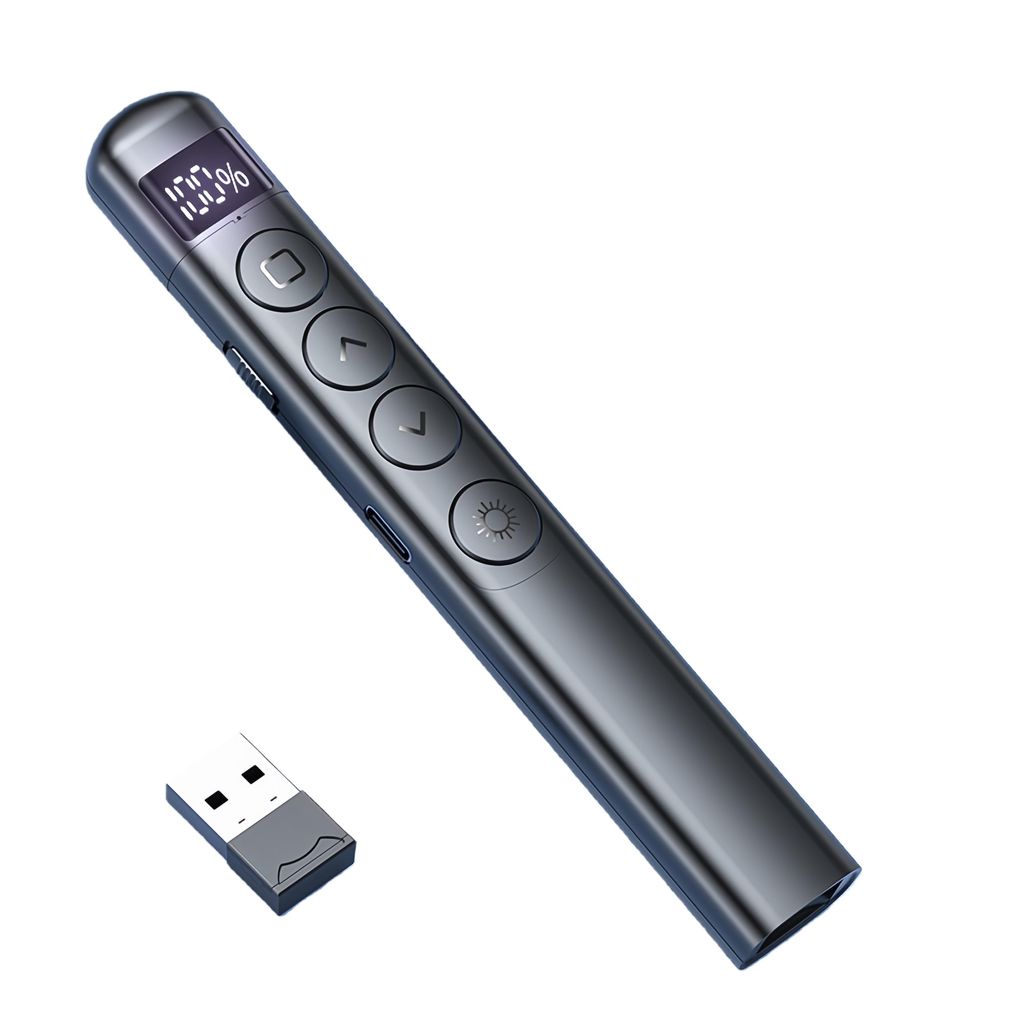 ZELURXX Präsentations-Fernbedienung, Plug-and-Play, USB-C, Produktbild 