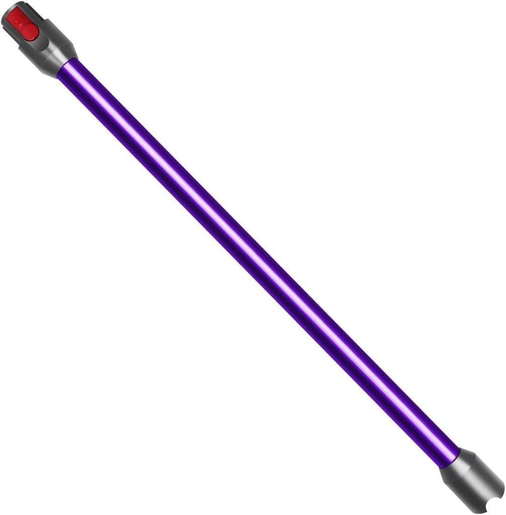 Verlängerungsrohr für Dyson V12 Detect Slim Stabstaubsauger, Ersatz Teleskoprohr Schnellspanner Verlängerungsstange Zubehör, 74cm (lila)
