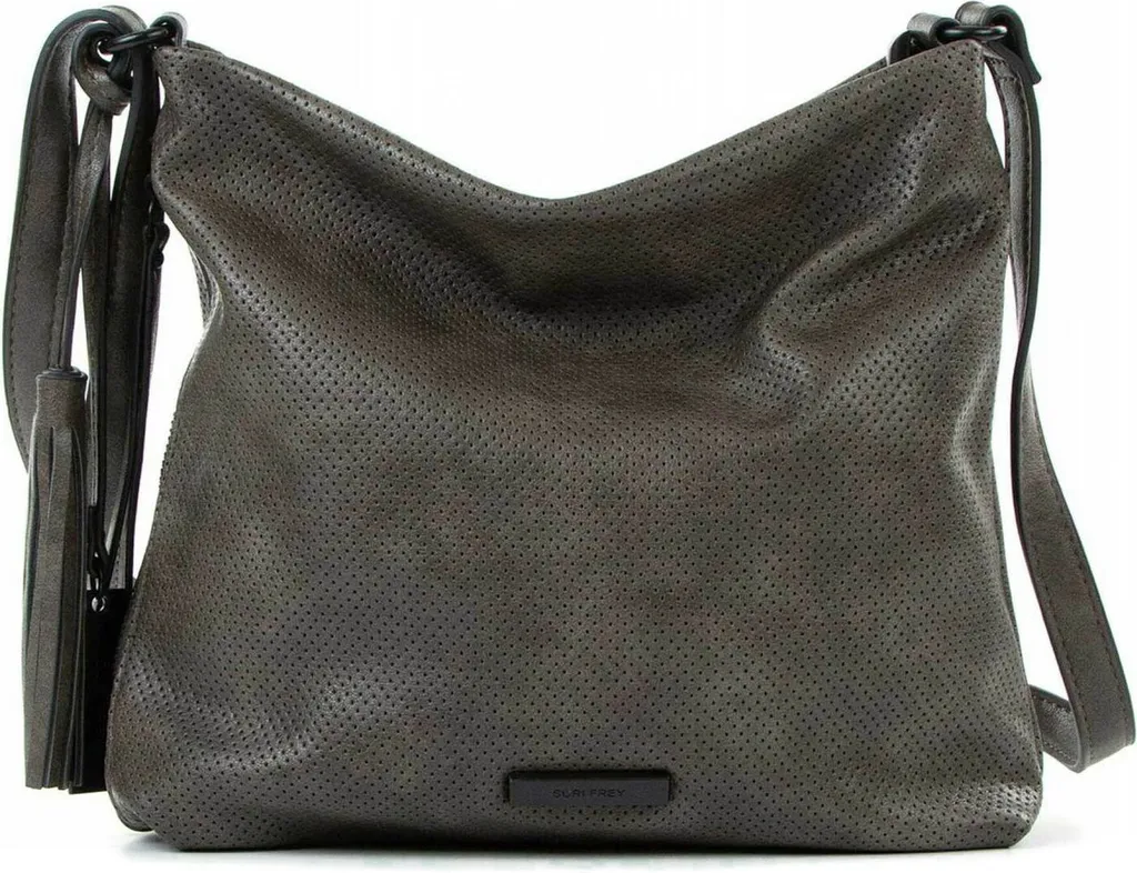 SURI FREY Tally Crossover Bag Verde Fango: La Borsa da Città