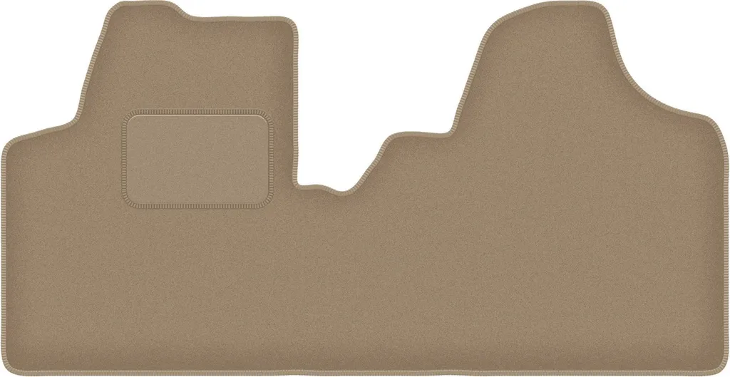 Tappetino su Misura Fiat Scudo 2007-2016 Velluto Beige con Fissaggi