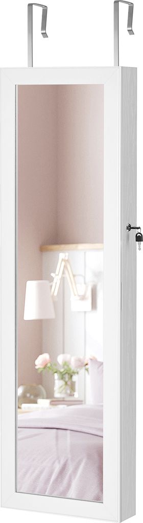SONGMICS Schmuckschrank hängend, Wandspiegel, 6 Produktbild 8