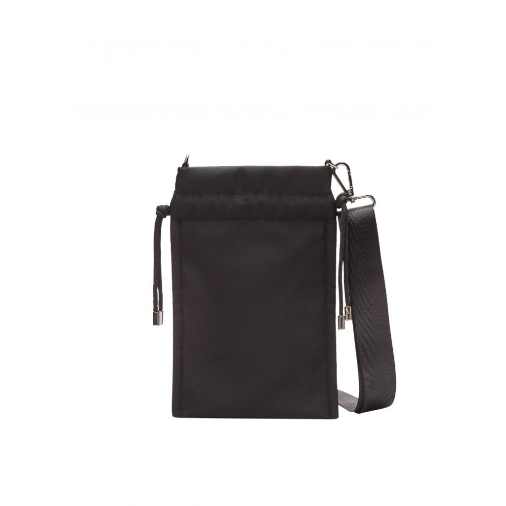 s.Oliver Umhängetasche Handytasche Mini Crossbody Bag Grey / Black schwarz