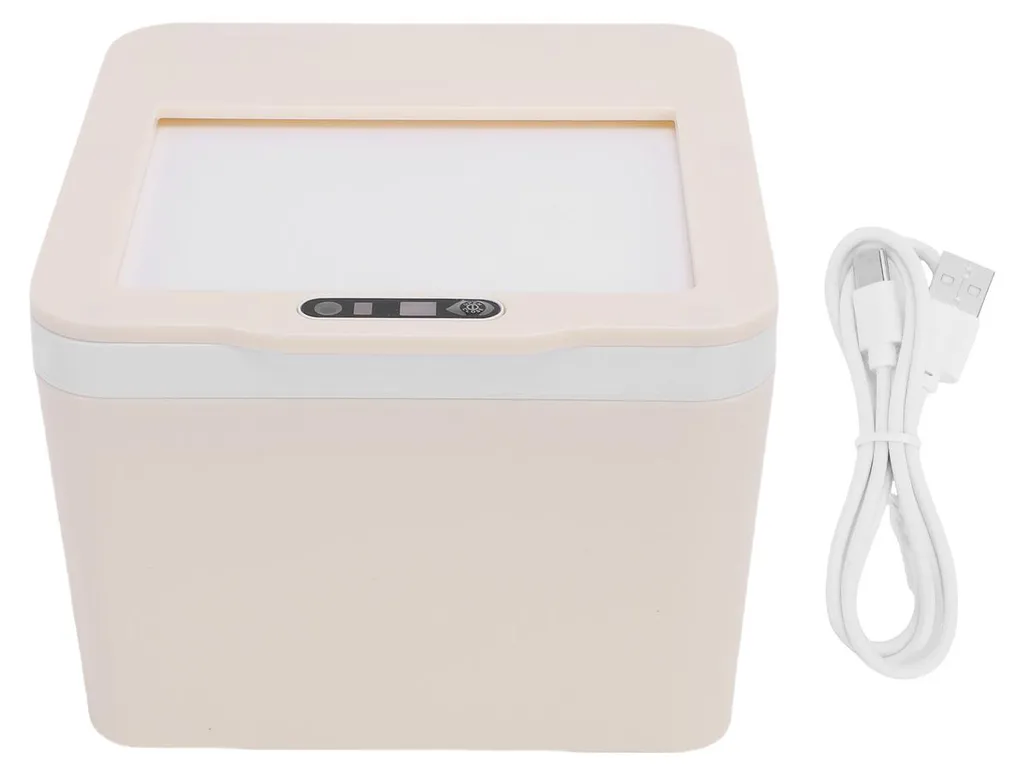 Mini poubelle automatique 4 litres pour bureau et voiture compacte