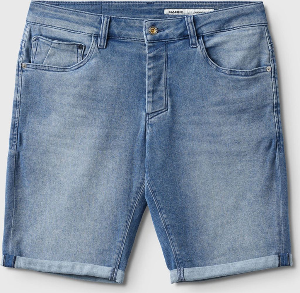 Gabba ( 378 ) Jason K3787 SANZA Shorts, Lt. Blue Denim Lt. Blue Denim Lt. Blue Denim 36/Sh