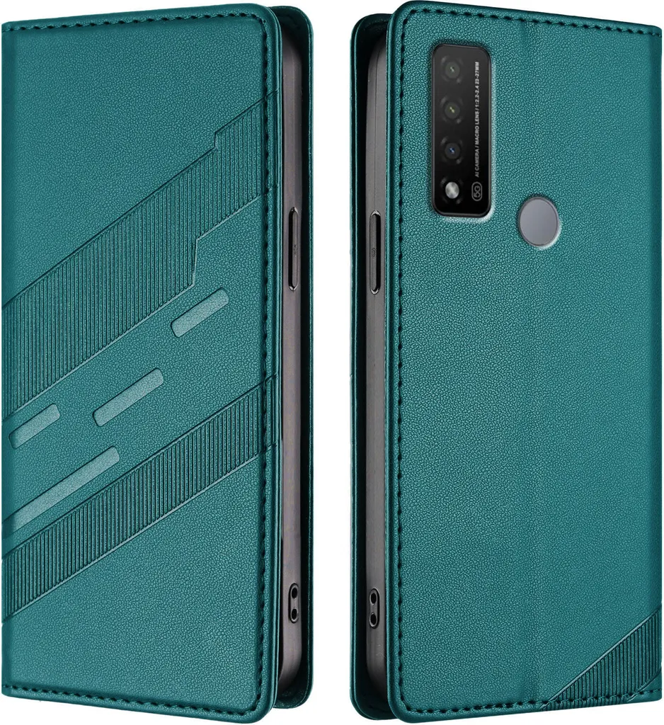 Offerta Custodia TCL 20 R 5G: Portafoglio e Stand Verde Prezzo Top