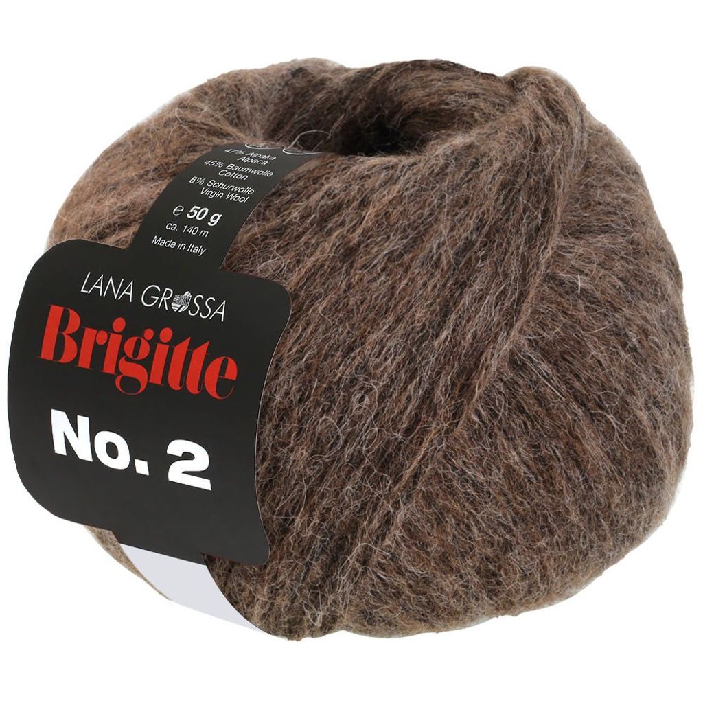 A ball of yarn with a label.