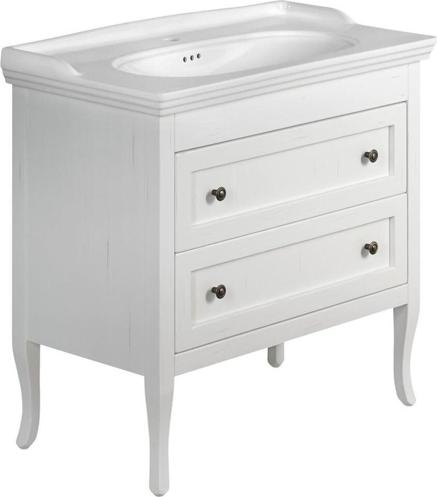 Armadio RETRO 83,5x80x43cm, bianco antico Immagine del prodotto 
