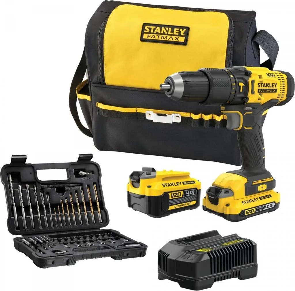 Perceuse sans fil Stanley Fatmax 18V : Fini les pannes de batterie