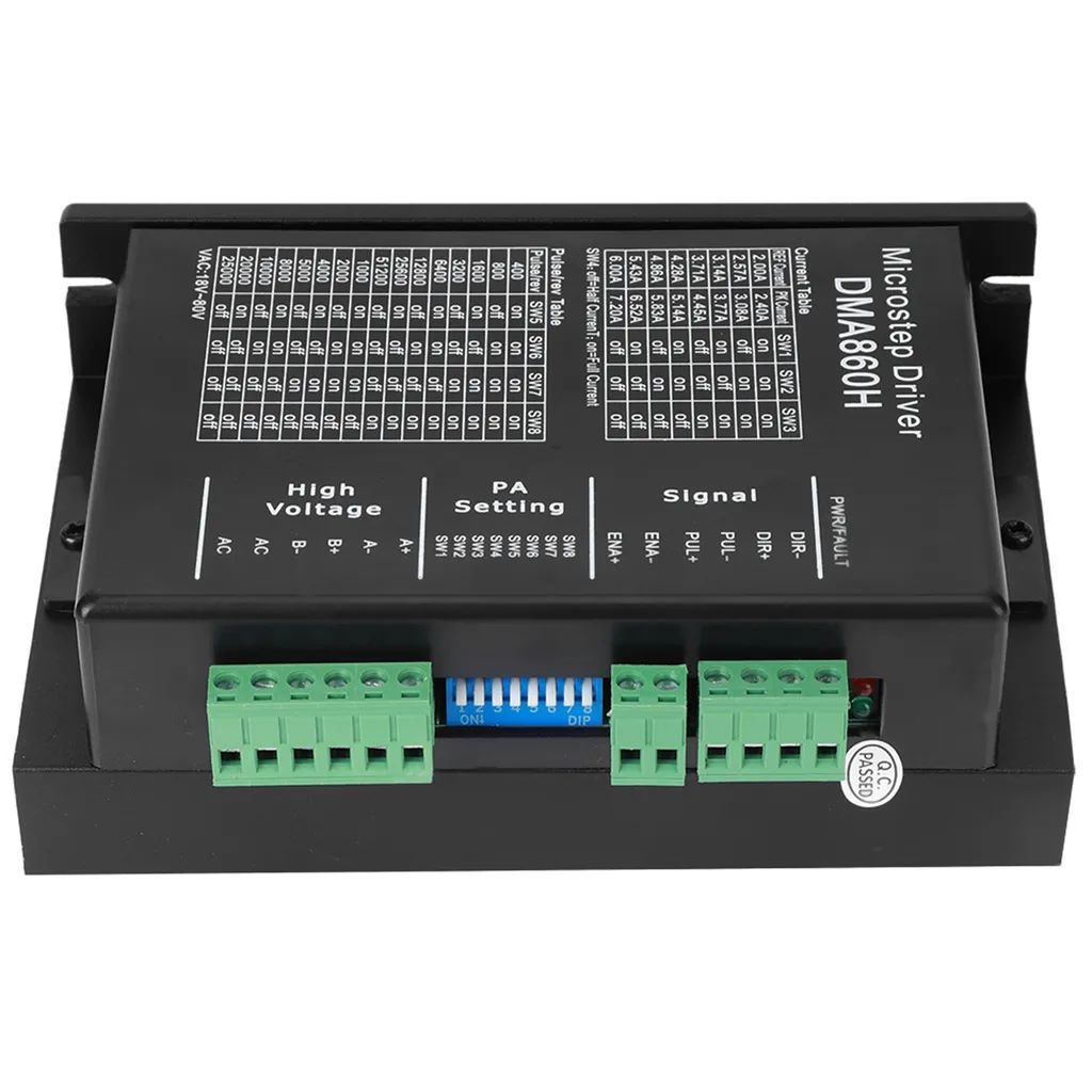 Pilote de moteur pas à pas pour fraiseuse CNC et automatisation 80V