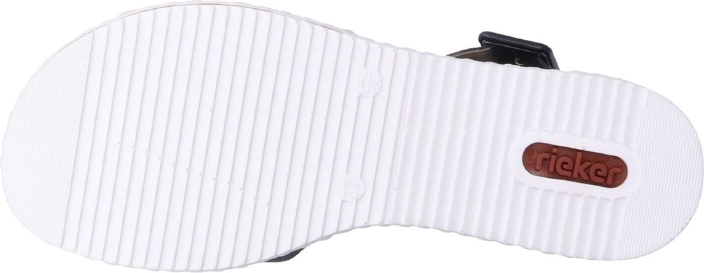 Rieker Damen Sandalen geschlossene Ferse Klettverschluss Produktbild 5