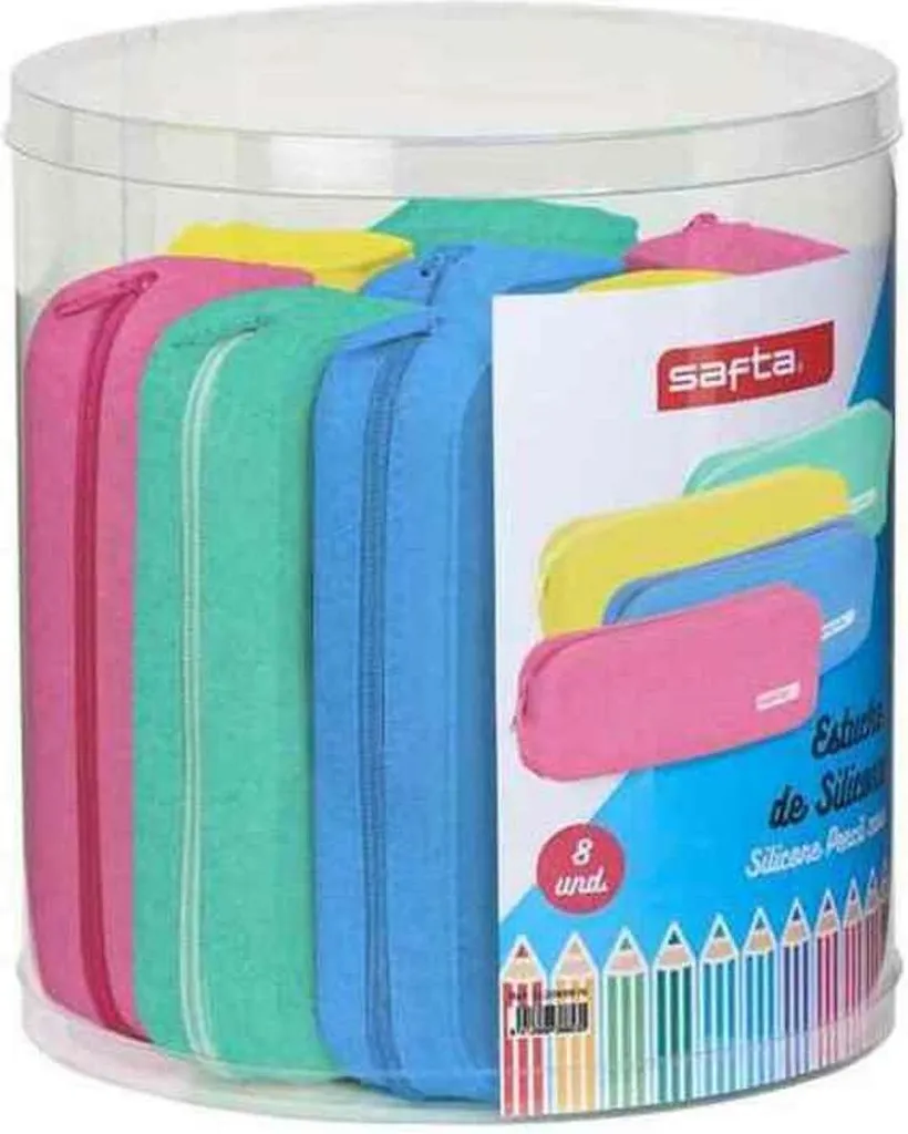Pochette à usage général Safta 8 pièces - Lot de trousses multi-usages