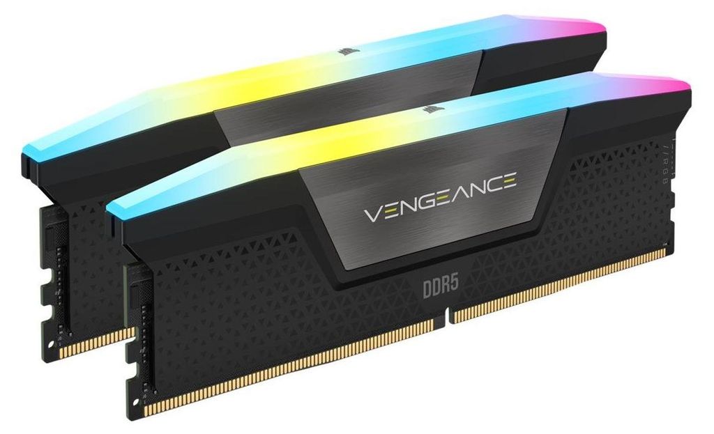 DDR5  32GB PC 6200 CL36 CORSAIR KIT (2x16GB) VENGEANCE RGB Produktbild 