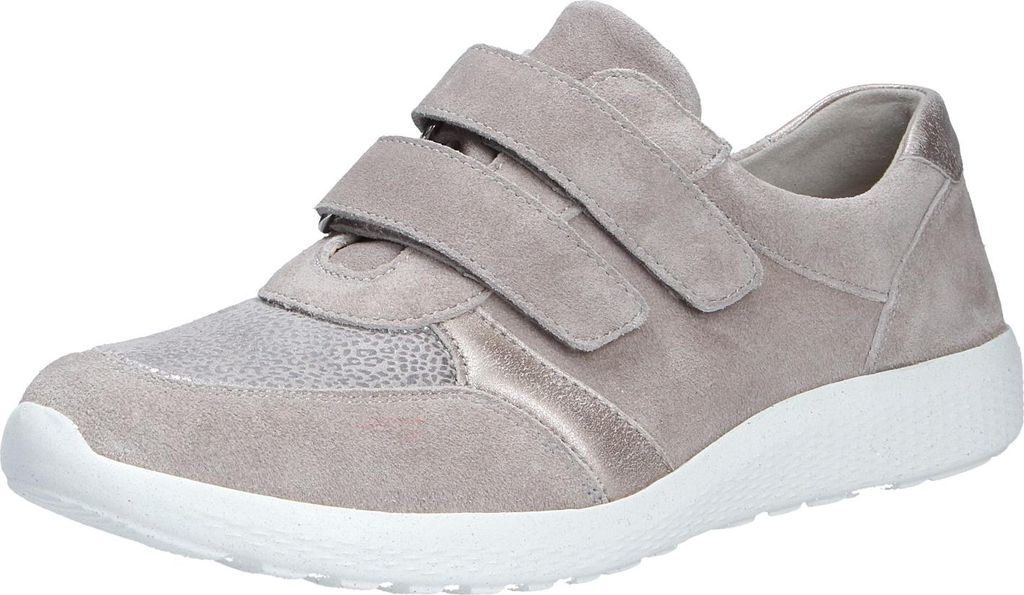 Waldläufer M-Ira 815M30-201 Orthotritt Damenslipper, bequem, Leder/Stretch,Beige - Damenschuhe Bequeme Ballerina / Slipper, Beige, leder (order/mi...