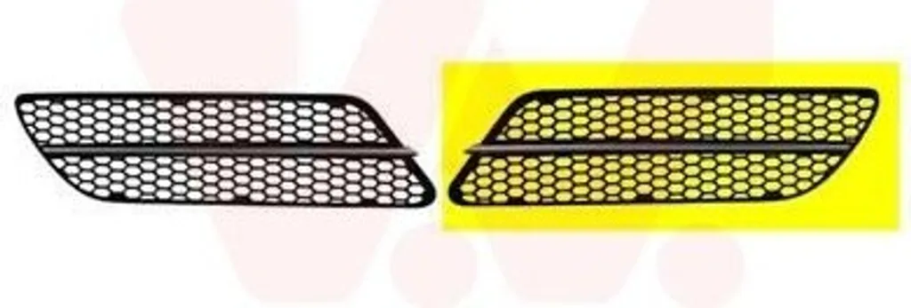 Réparation pare-chocs Alfa Romeo : Grille d'aération VAN Wezel 0148597