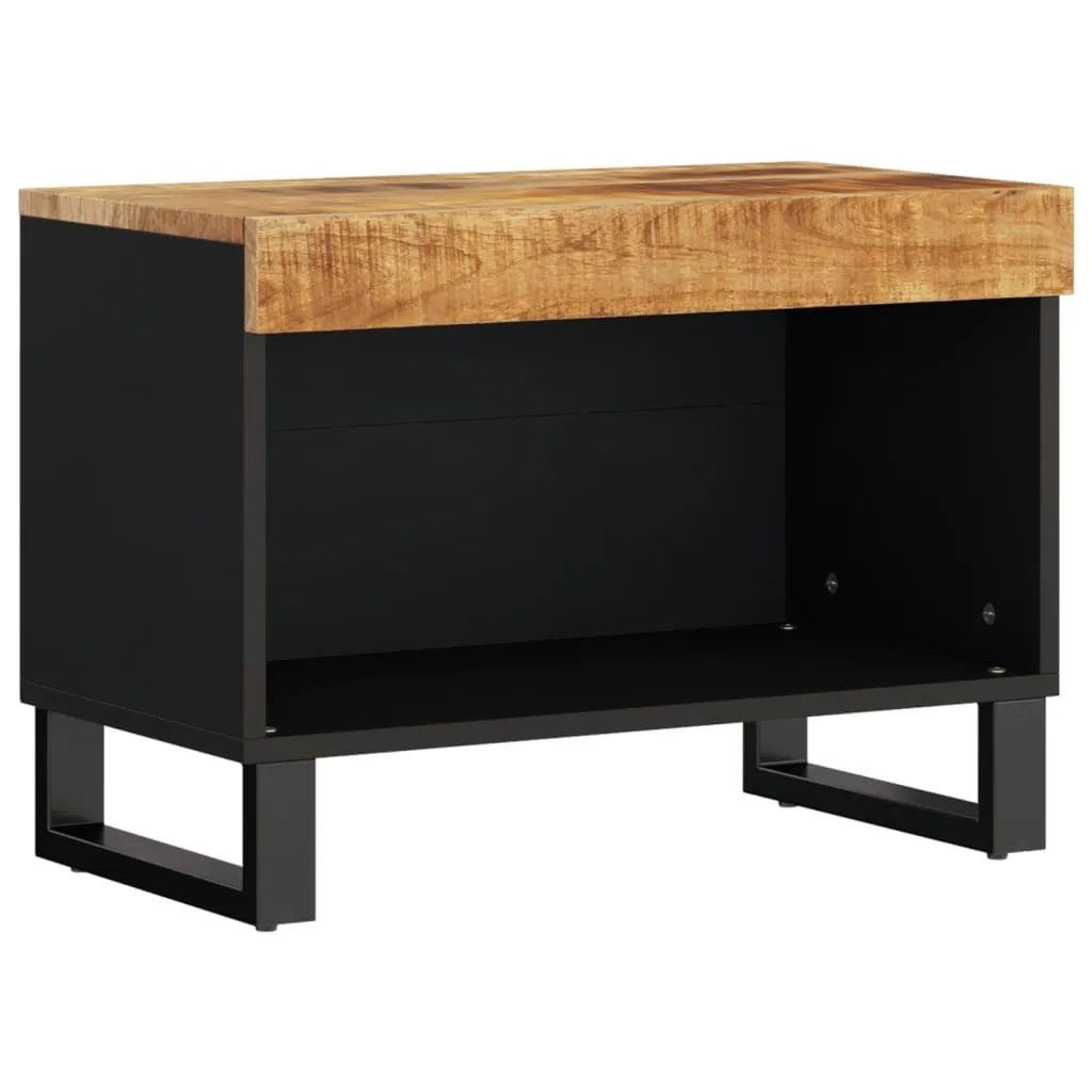 Mobile TV 60x33x43,5 cm Legno Mango Massiccio - Alta Qualità