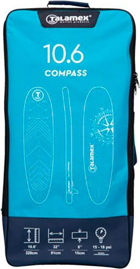 Planche de Windsurf gonflable Talamex Compass 10.6 Stand Up Paddle
