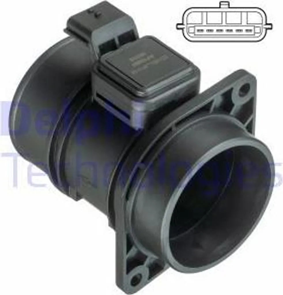 Débitmètre d'air massique Delphi compatible Megane et Master