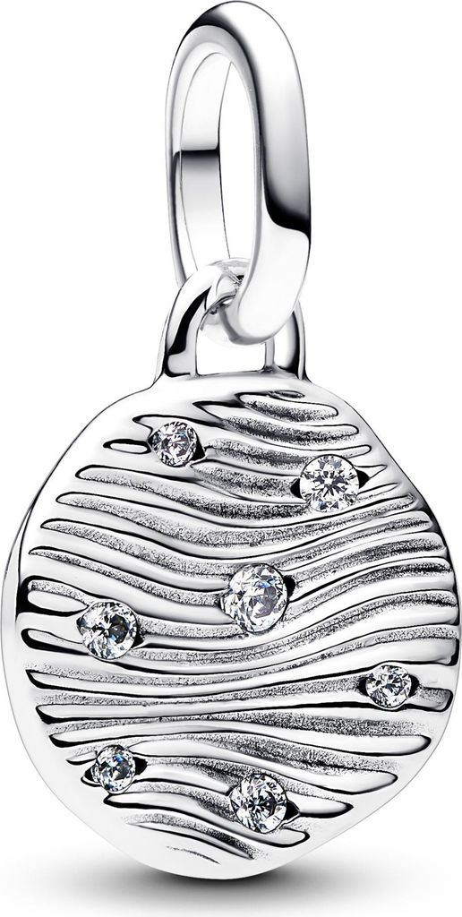 PANDORA ME Mini-Medaillon-Charm aus Sterlingsilber mit Zirkonia