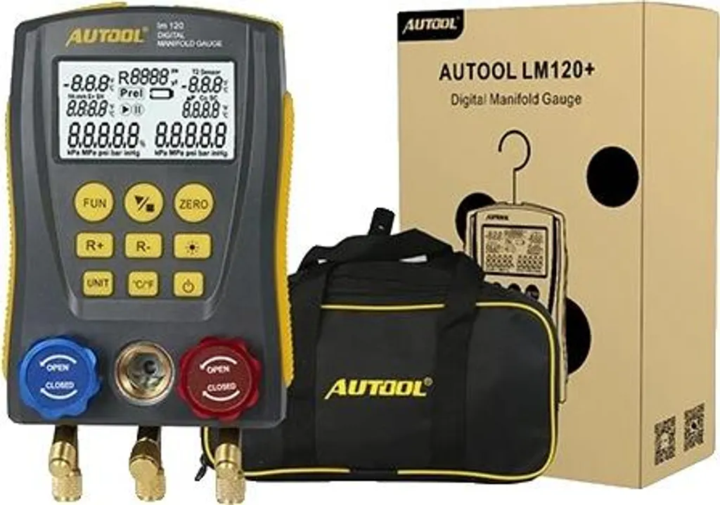 Manomètre Bluetooth LM120 1 avec affichage digital haute précision