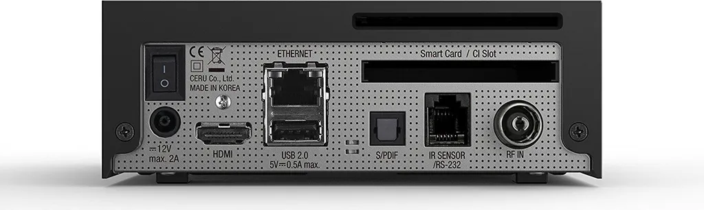 Décodeur TV VU+ ZERO 4K Tuner DVB-C/T2 Récepteur Satellite et TNT Linux UHD - 24