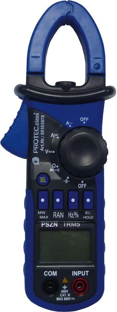 Stromzange PSZN TRMS 600V AC DC TRMS 05103978