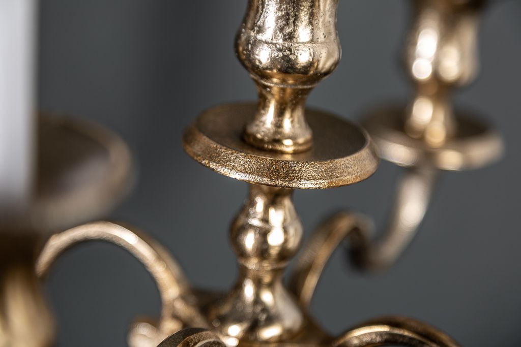 riess-ambiente Kerzenständer MODERN BAROCK 40cm gold Produktbild 6