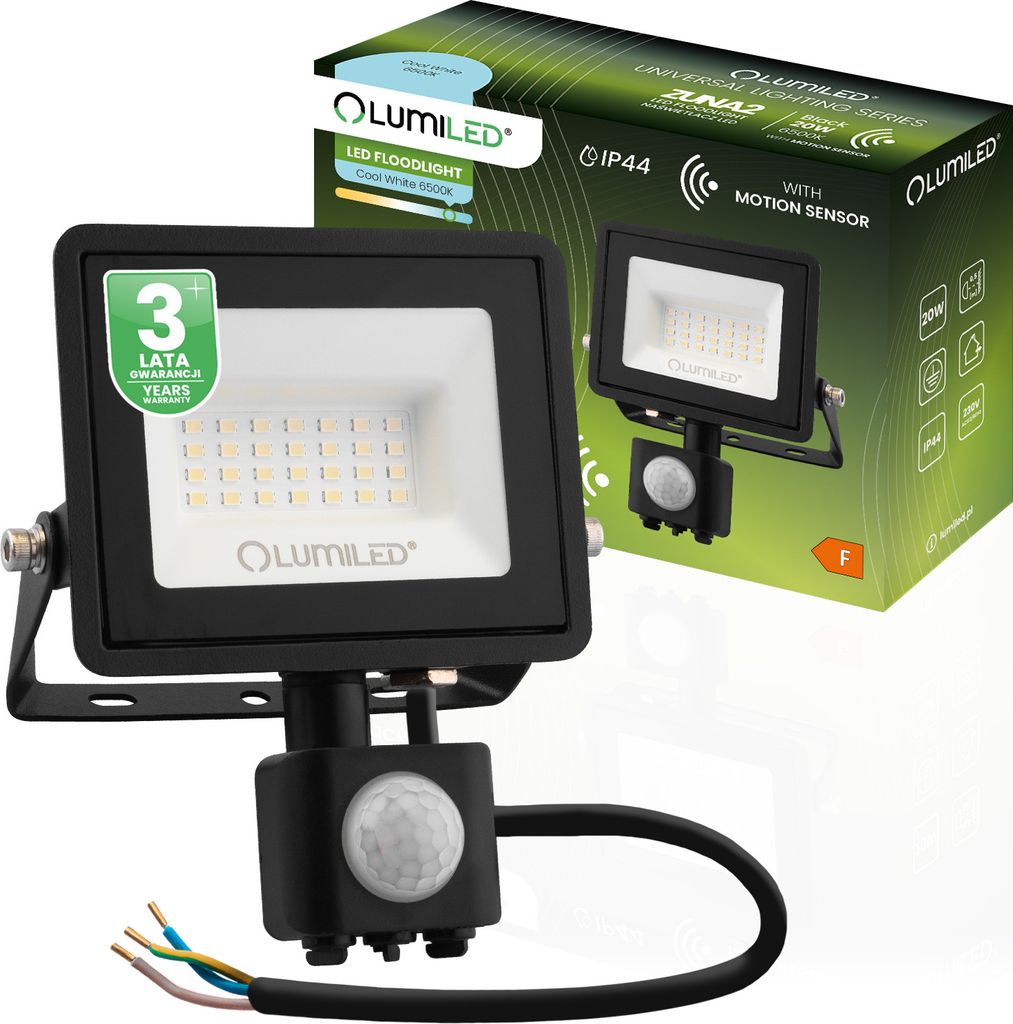 LUMILED LED reflektor 20W vonkajší reflektor 1800Lm Obrázok produktu 