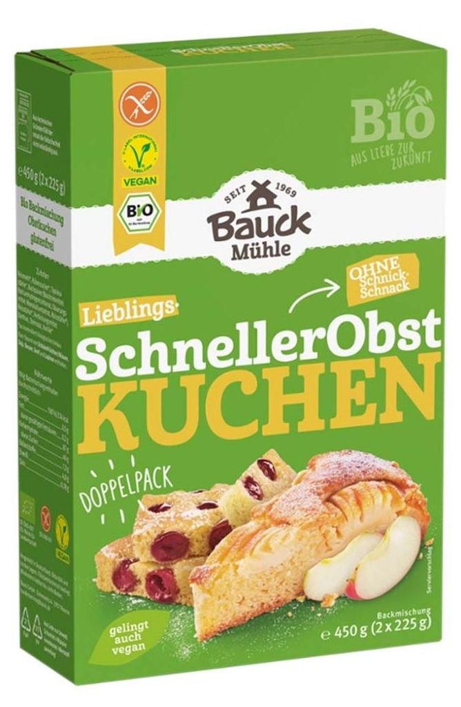 Zmes na prípravu rýchleho ovocného koláča – 450 g Obrázok produktu 