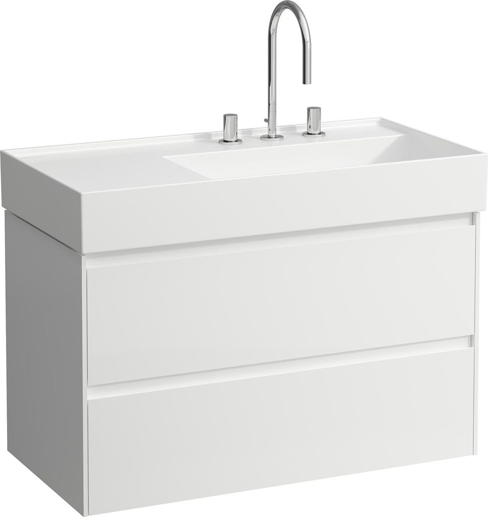 LAUFEN LANI für Kartell Waschtischunterbau, 2 Schubladen, 880x450x515mm, zu H810339, H4039621129901