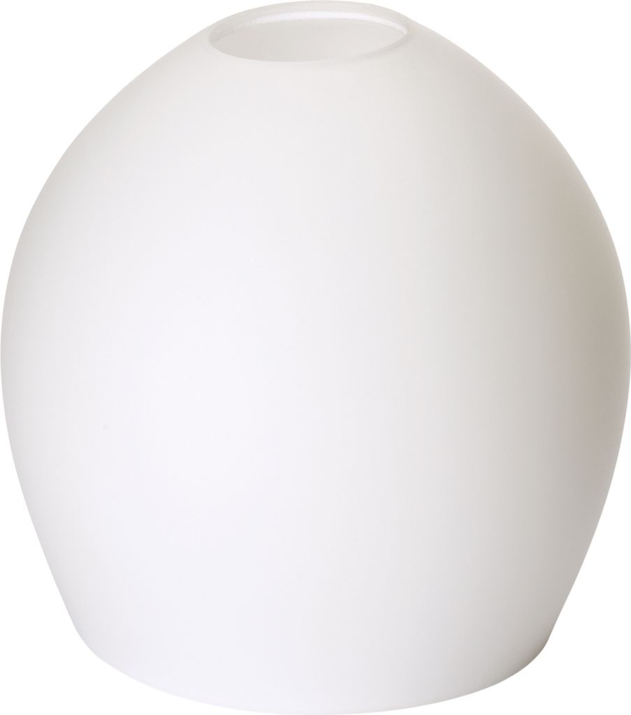Sklenené tienidlo náhradné sklo v tvare tulipánu biele Obrázok produktu 