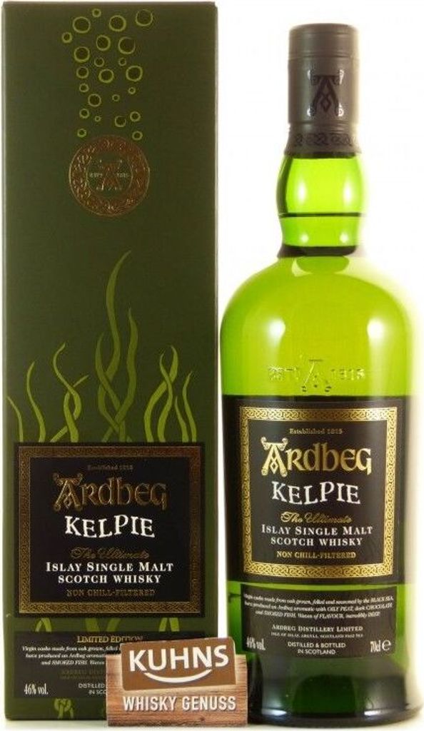 Ardbeg KELPIE Islay Single Malt Scotch Whisky 46% Vol. 0,7 l + GB