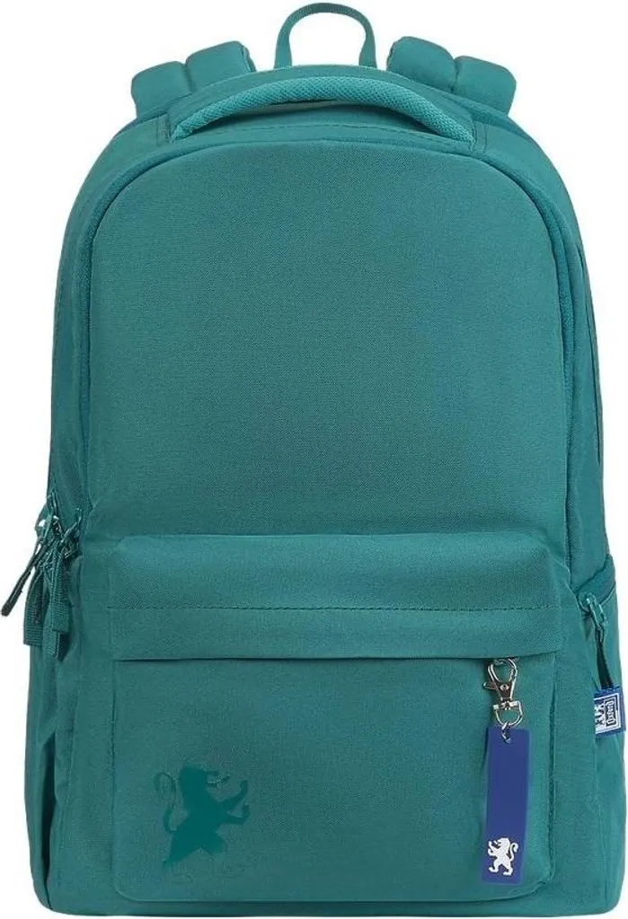 Cartable scolaire Oxford vert foncé ergonomique avec grand compartiment