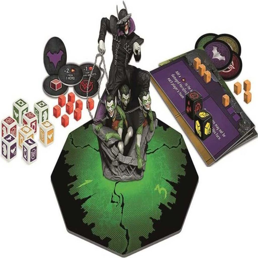 Usaopoly Who Laughs Batman Brettspiel Mehrfarbig Mehrfarbig One Size