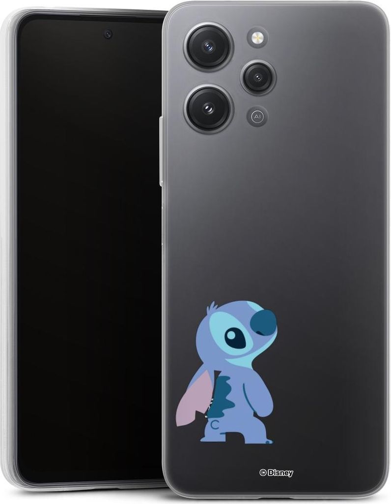 DeinDesign Slim Hülle für Xiaomi Redmi 12 Silikon Case Ultra Dünn Handyhülle Disney Fanartikel Lilo & Stitch