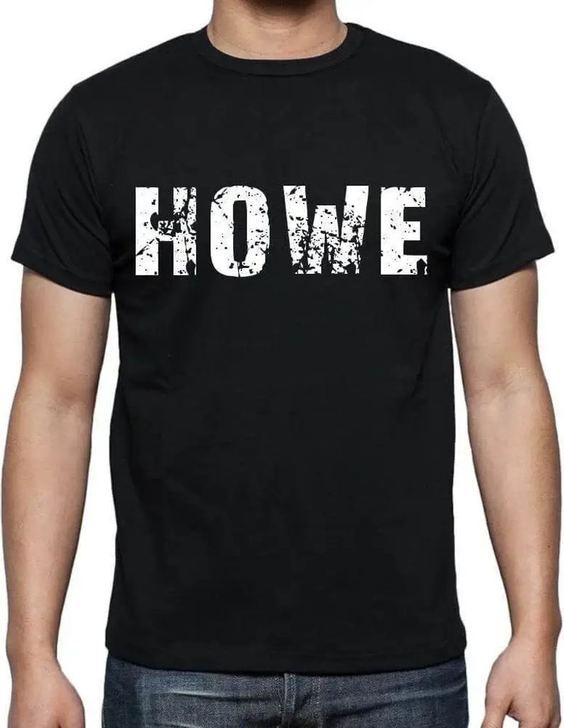 Herren Grafik T-Shirt Howe Öko-Verantwortlich Vintage Jahrgang Kurzarm Lustige Druck Geburtstag Geschenk Mann
