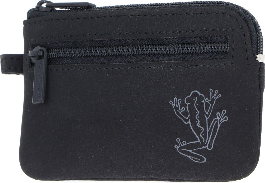 oxmox Schlüsselmäppchen New Cryptan Keyholder Frog 2.0 Print Grey Black schwarz