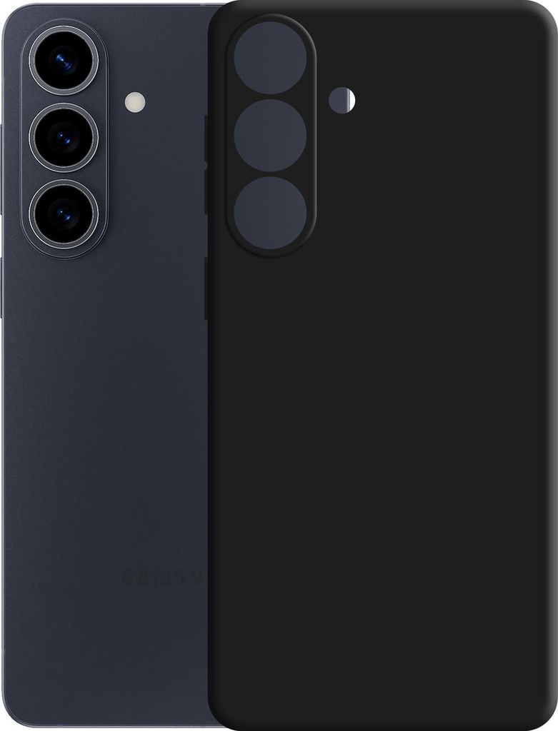 Handyhülle für Galaxy S26 Plus, 3mk Matt Case, Schwarz