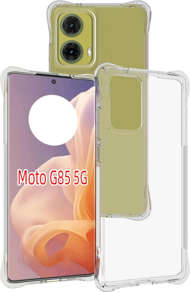 Hülle für Motorola Moto G85 Weich Transparent Handyhülle Produktbild 
