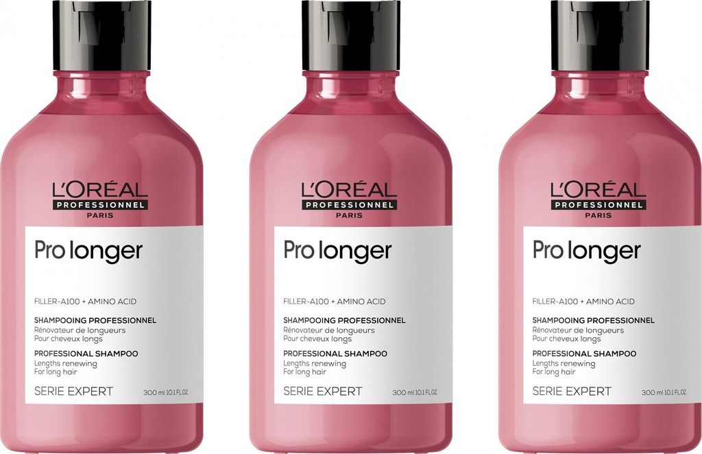 Pro Longer Shampoo 3x300 ml