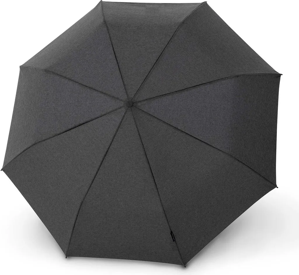 Parapluie Knirps T.200 Duomatic Résistant au Vent Coloris Melange Black