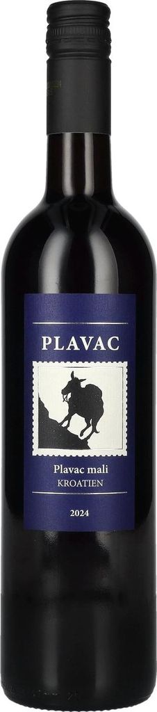 Badel Plavac Mali 2024 12% Vol. 0,75l Produktbild 