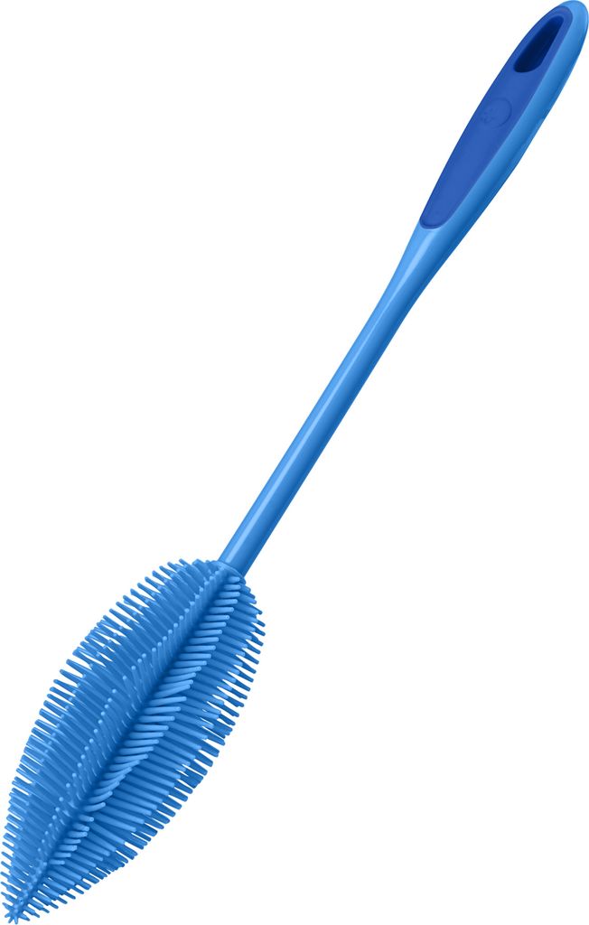 Kochblume Flaschenbürste blau Silikon, Kunststoff 22965.08 Produktbild 
