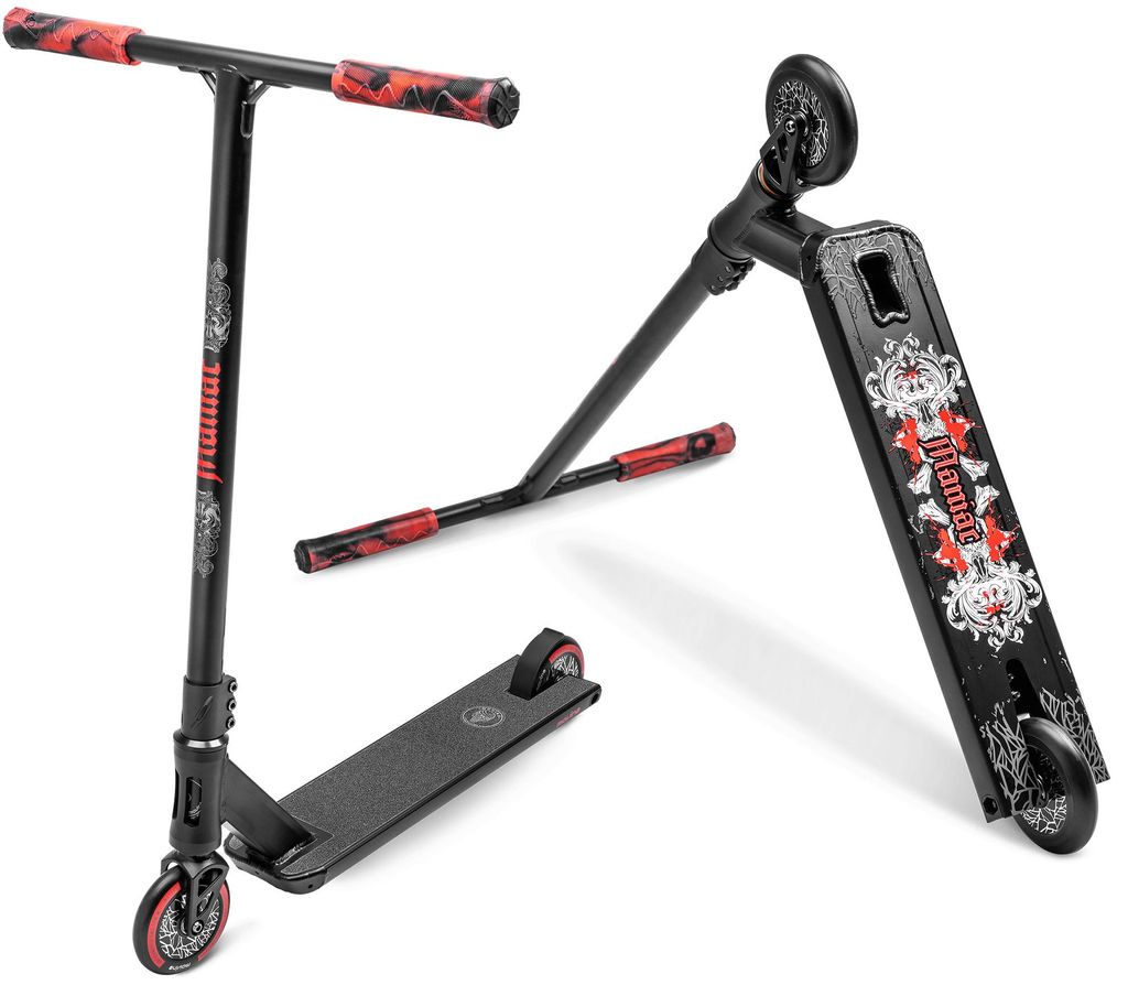 MOVINO Kinder Stunt-Scooter Maniac Rot