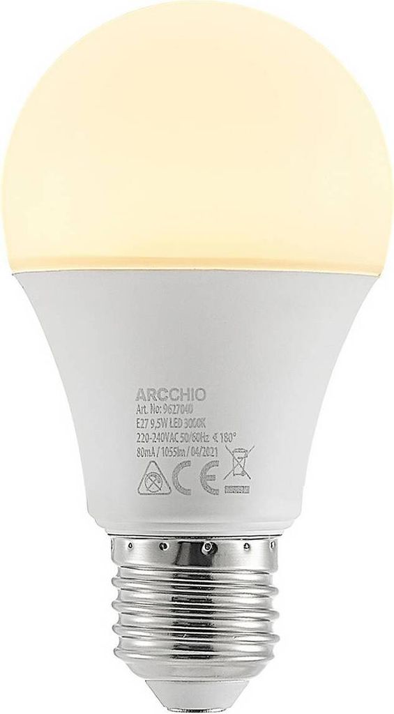 Arcchio LED-Leuchtmittel E27 A60 9,5W opal 3.000K 1055lm