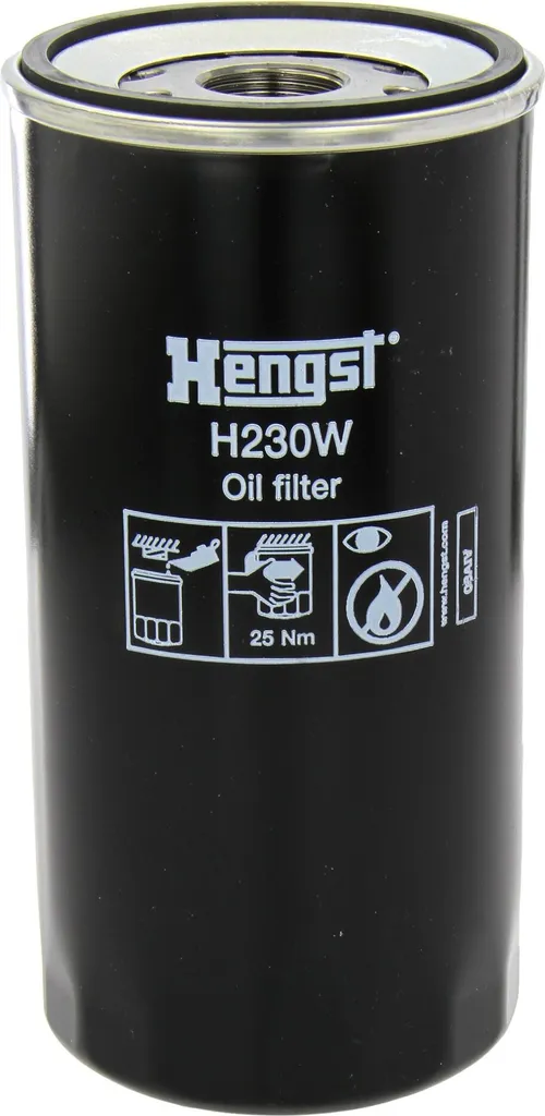 Filtre à huile HENGST H230W stop aux impuretés et protection moteur