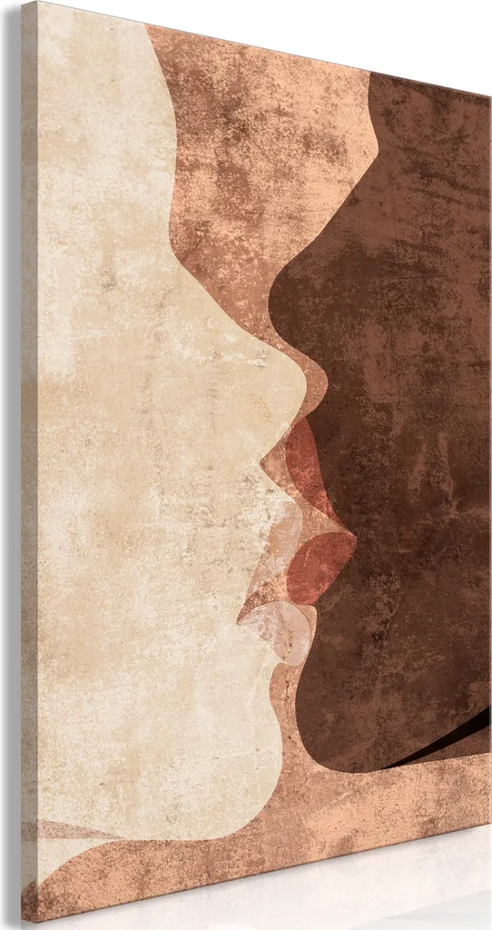 Quadro in tessuto non tessuto - Unearthly Kiss (1 Part) Vertical 40x60 cm Abstract h-C-0237-b-a - 1