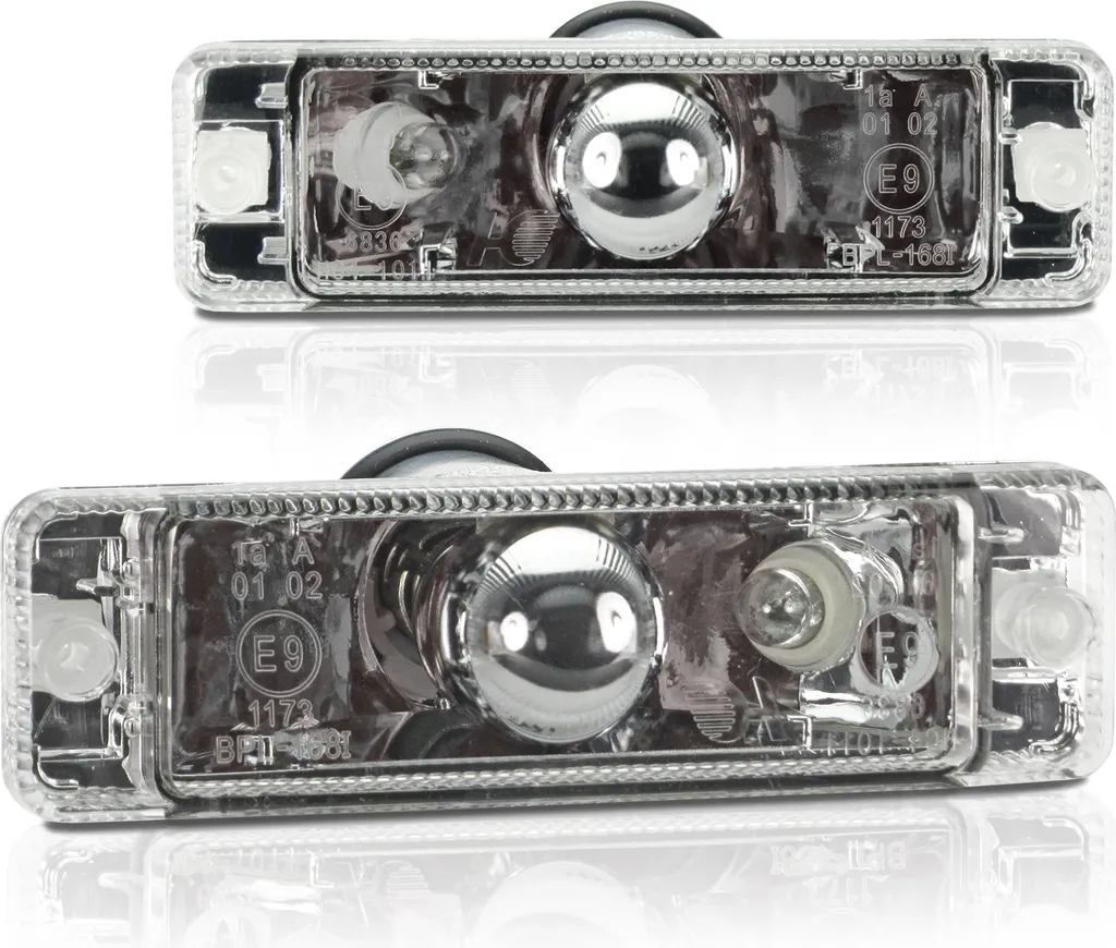 Remplacer clignotants ternis VW Golf 1 / 2 par verre clair et veilleuse
