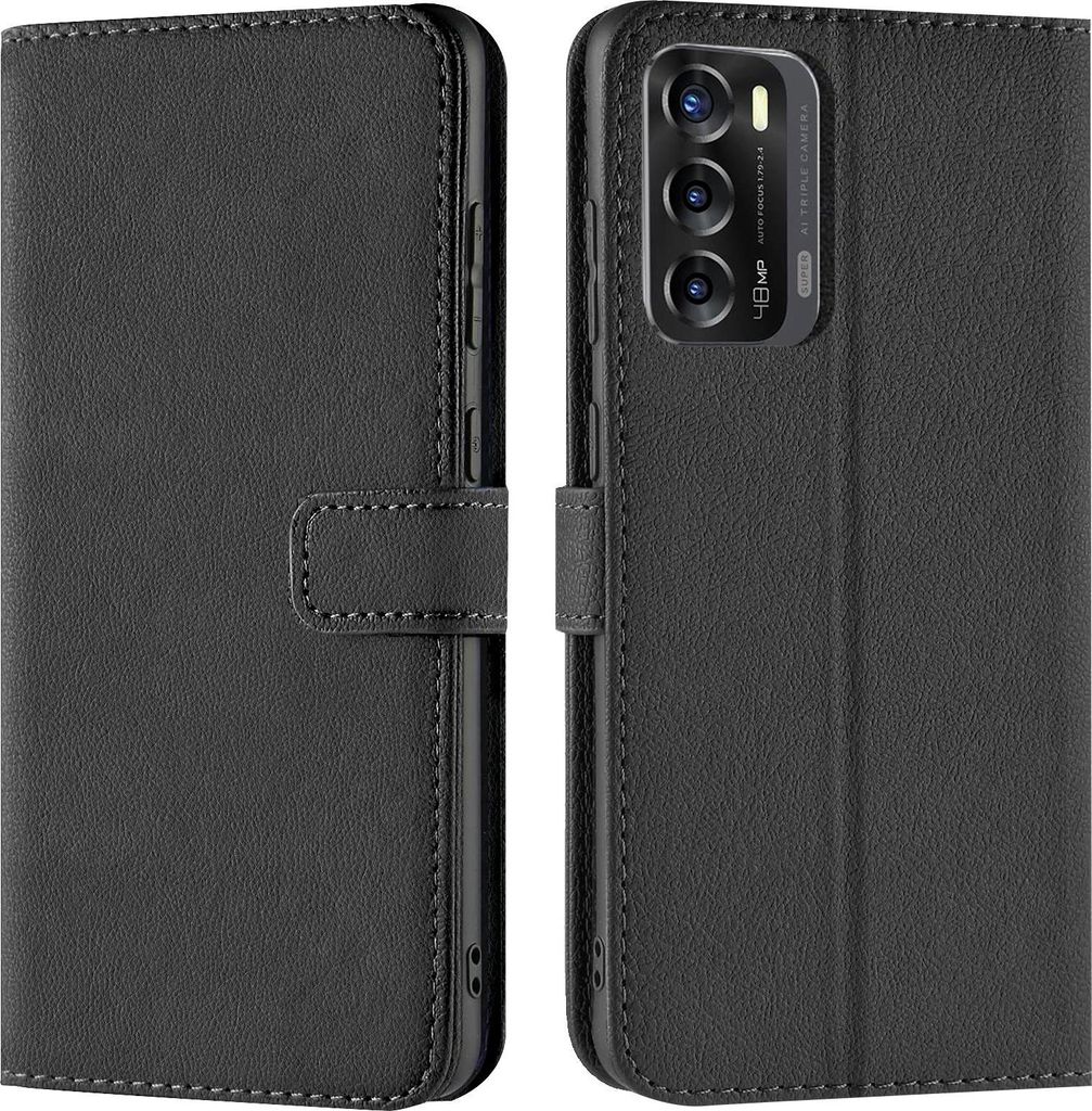 Book Case für ZTE Blade V40 Hülle Flip Cover Handy Tasche Schutz Hülle Etui